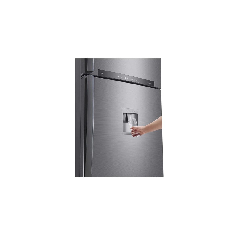 LG GTF916PZPYD fridge-freezer Freestanding 592 L E Stainless steel