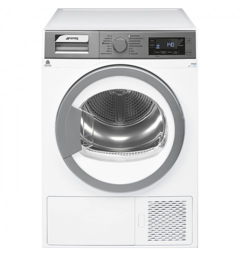 Smeg DTR38ID asciugatrice Libera installazione Caricamento frontale 8 kg A+++ Bianco