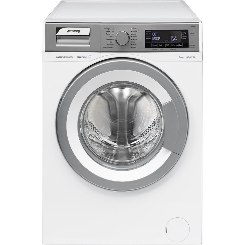 Smeg WTR84IS Waschmaschine Frontlader 8 kg 1400 RPM C Weiß