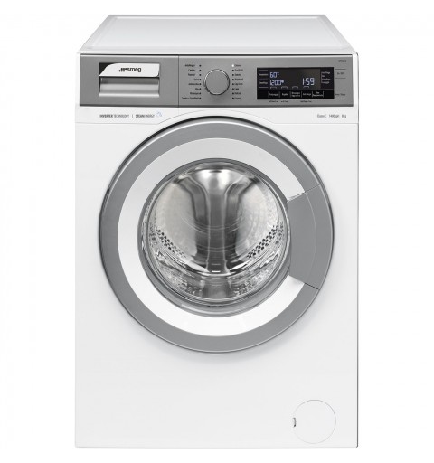 Smeg WTR84IS washing machine Front-load 8 kg 1400 RPM C White
