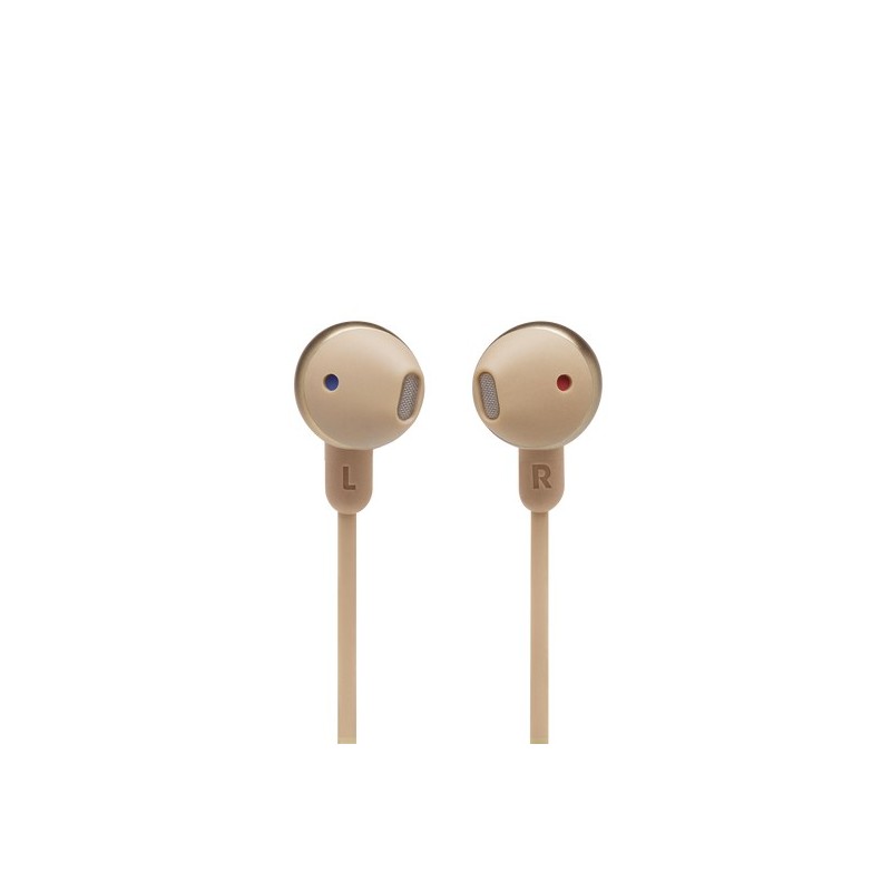 JBL Tune 215BT Kopfhörer Kabellos im Ohr, Nackenband Anrufe Musik Bluetooth Gold