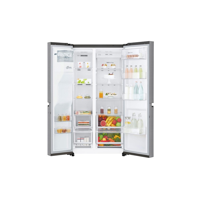 LG GSL960PZUZ frigorifero side-by-side Libera installazione 601 L F Acciaio inossidabile