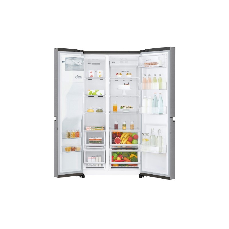 LG GSL960PZUZ side-by-side refrigerator Freestanding 601 L F Stainless steel