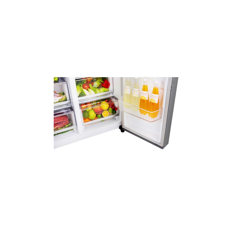 LG GSL960PZUZ side-by-side refrigerator Freestanding 601 L F Stainless steel