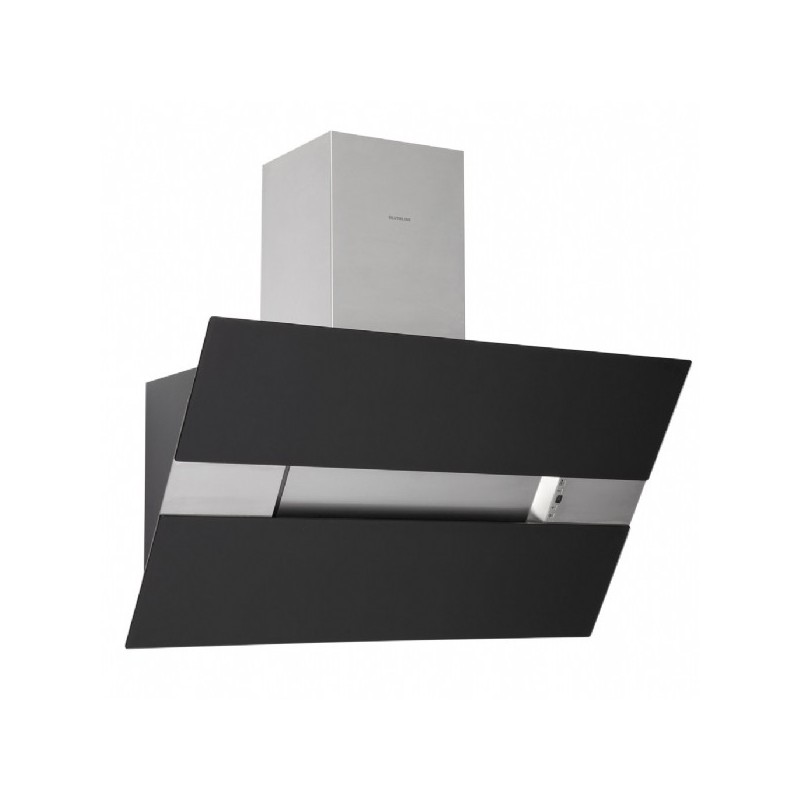 Silverline 3374.6 cooker hood Wall-mounted Black, Stainless steel 473 m³ h C