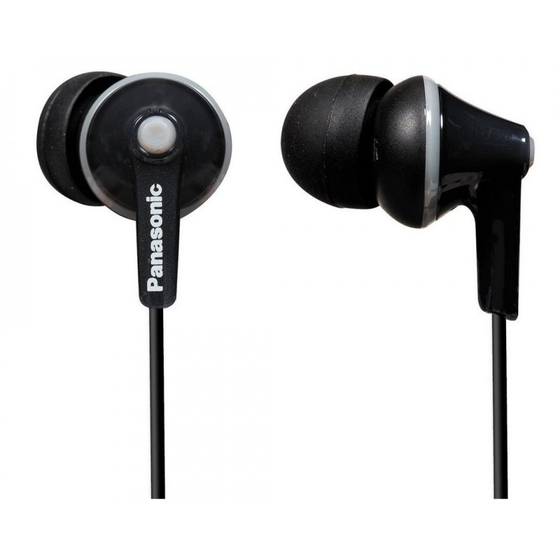 Panasonic RP-HJE125E-K auricular y casco Alámbrico Auriculares Dentro de oído Música Negro