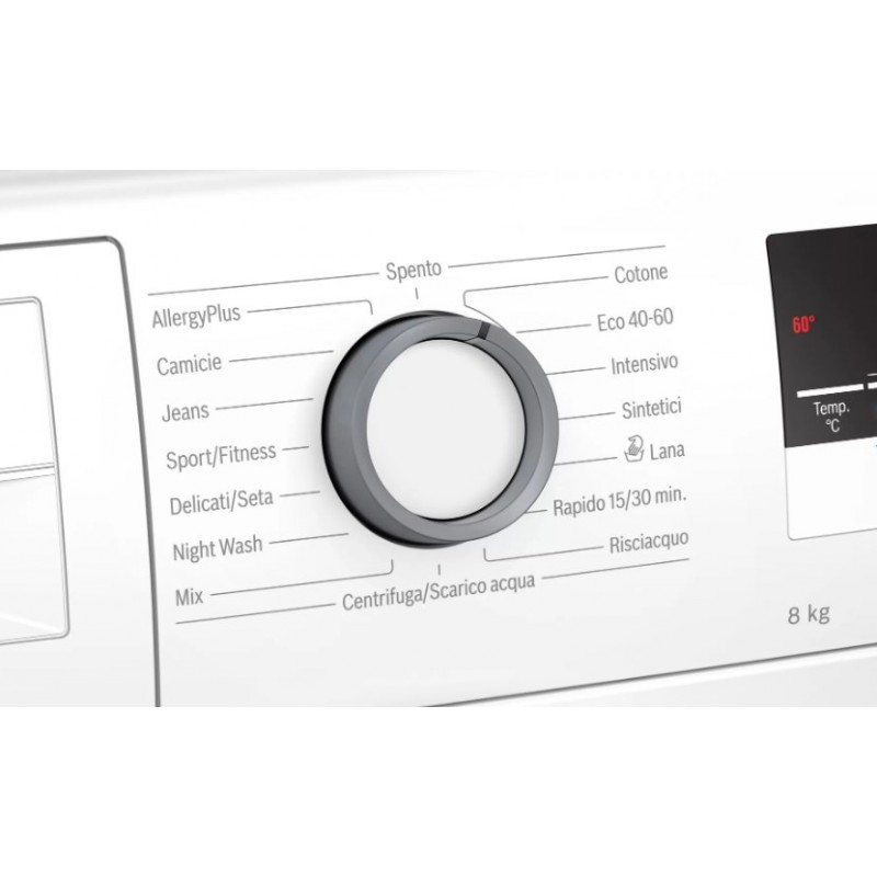 Bosch Serie 4 WAN24258IT lavatrice Caricamento frontale 8 kg 1200 Giri min C Bianco