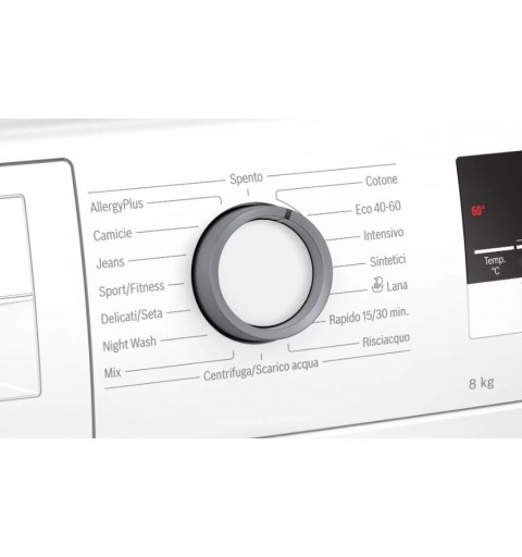 Bosch Serie 4 WAN24258IT lavadora Carga frontal 8 kg 1200 RPM C Blanco