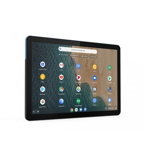 Lenovo IdeaPad Duet Chromebook 128 GB 25.6 cm (10.1") Mediatek 4 GB Wi-Fi 5 (802.11ac) Chrome OS Blue, Grey
