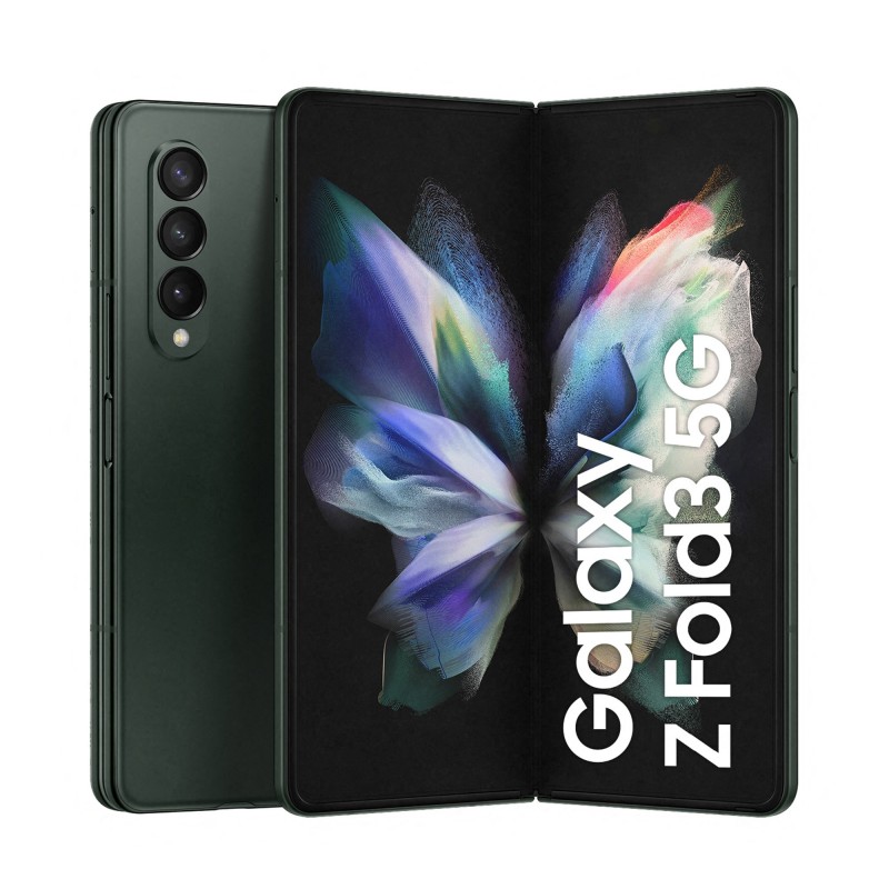 Samsung Galaxy Z Fold3 5G 19,3 cm (7.6") Double SIM Android 11 USB Type-C 12 Go 256 Go 4400 mAh Vert