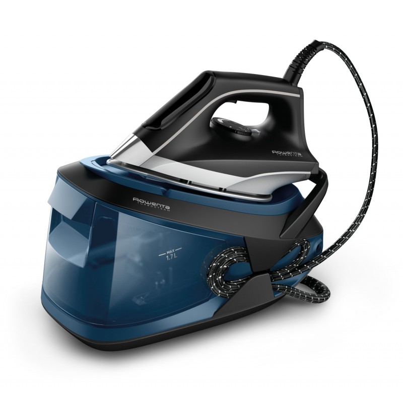 Rowenta VR832 2600 W 1,7 l Microsteam 400 Laser-Grundplatte Schwarz, Blau