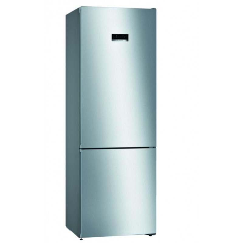 Bosch Serie 4 KGN49XLEA réfrigérateur-congélateur Autoportante 438 L E Acier inoxydable