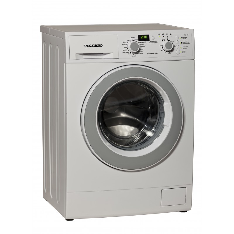 SanGiorgio SENS912D machine à laver Charge avant 9 kg 1200 tr min D Blanc
