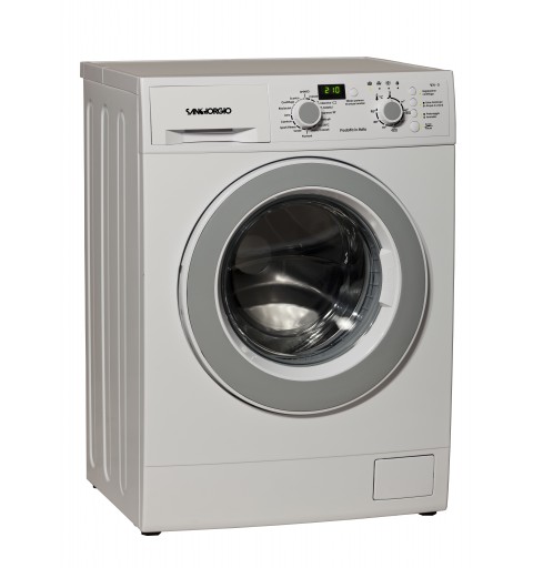 SanGiorgio SENS912D machine à laver Charge avant 9 kg 1200 tr min D Blanc
