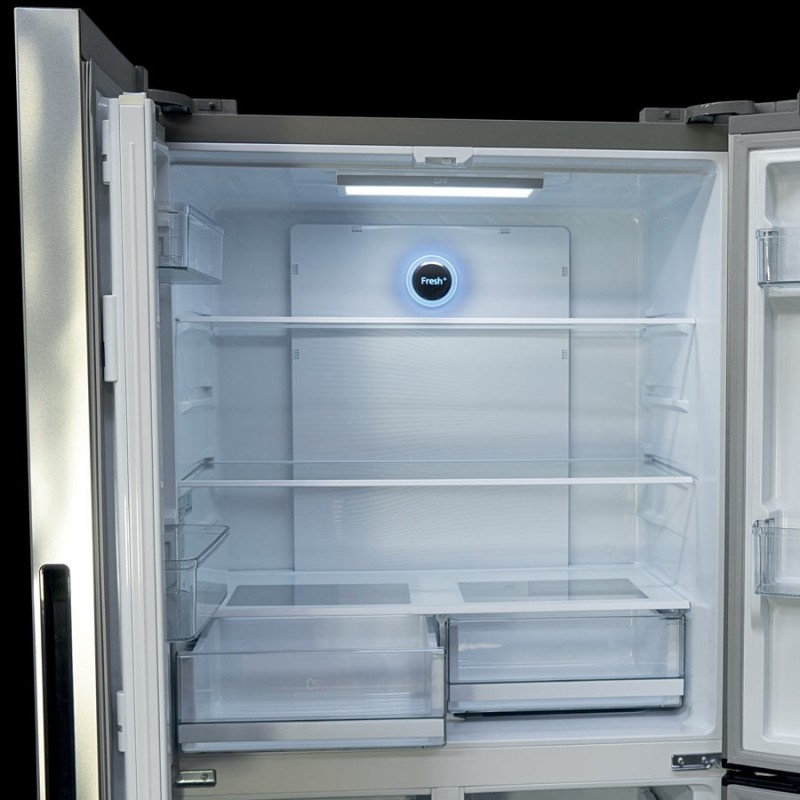 GRF Cross Door CB91832X side-by-side refrigerator Freestanding 451 L Stainless steel