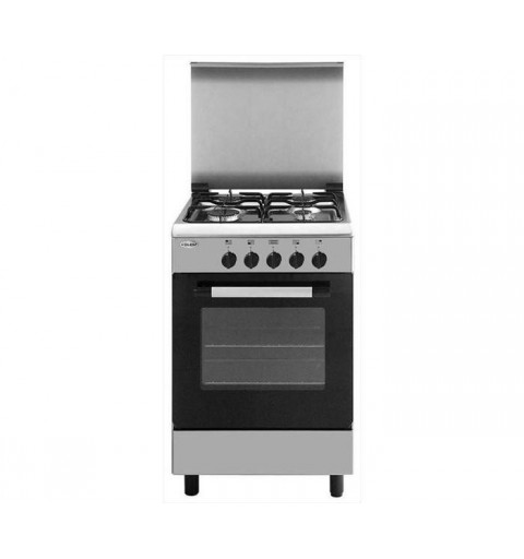 Glem Gas AE55MI3 four et cuisinière Gaz Acier inoxydable A