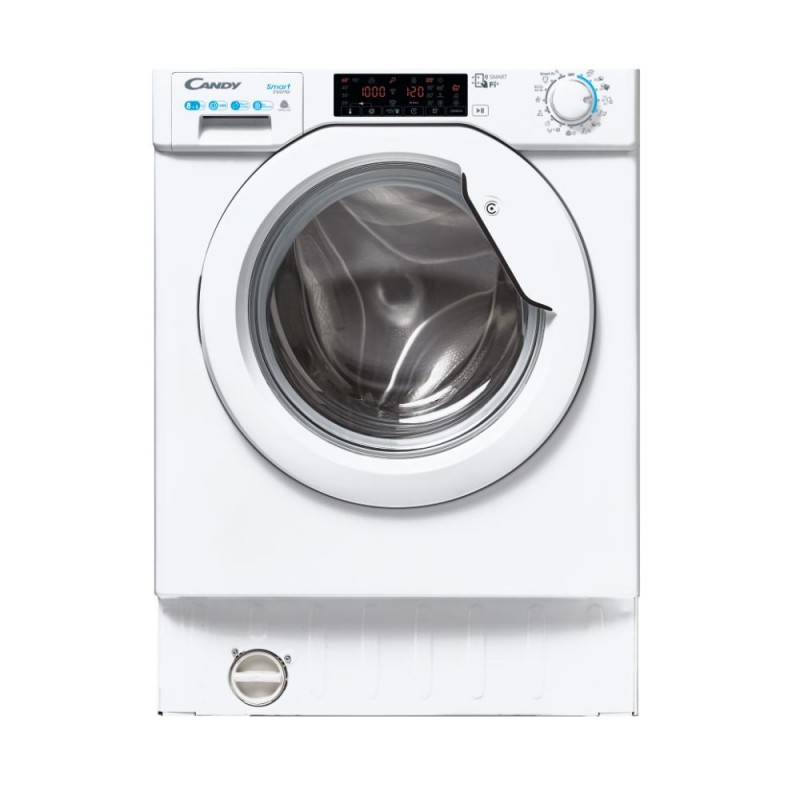 Candy CBDO485TWME 1-S machine à laver avec sèche linge Intégré (placement) Charge avant Blanc D