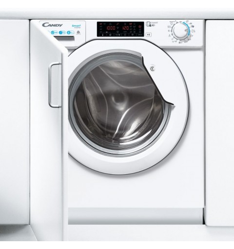 Candy CBDO485TWME 1-S washer dryer Built-in Front-load White D