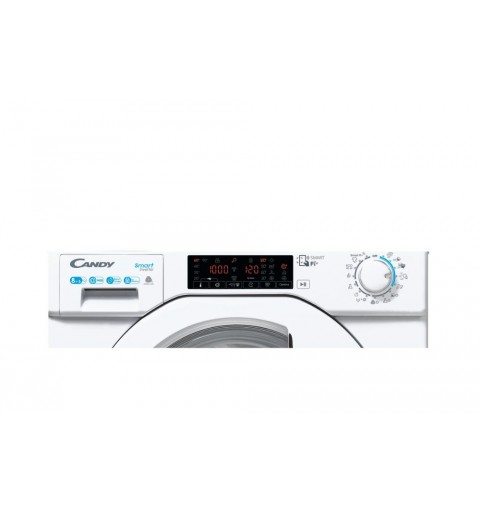 Candy CBDO485TWME 1-S machine à laver avec sèche linge Intégré (placement) Charge avant Blanc D