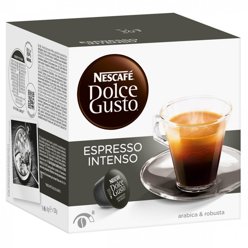 Nescafé Dolce Gusto Espresso Intenso Dosette de café Café moyennement torréfié 34 pièce(s)