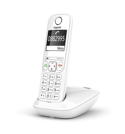 Gigaset AS690 Analog DECT telephone Caller ID White