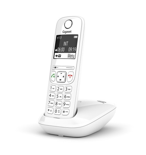 Gigaset AS690 Teléfono DECT analógico Identificador de llamadas Blanco