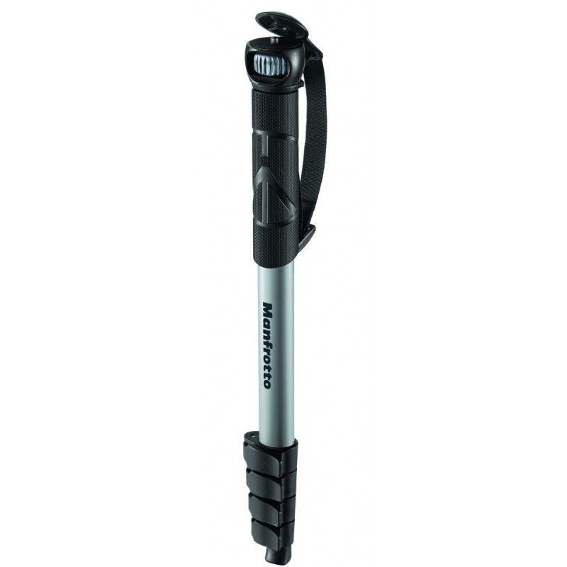 Manfrotto MMCOMPACTADV-BK Kamera-Einbeinstativ Aluminium, Technopolymer Schwarz