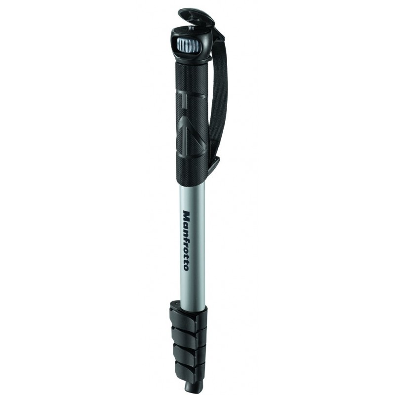 Manfrotto MMCOMPACTADV-BK monopiede per fotocamera Alluminio, Tecnopolimero Nero