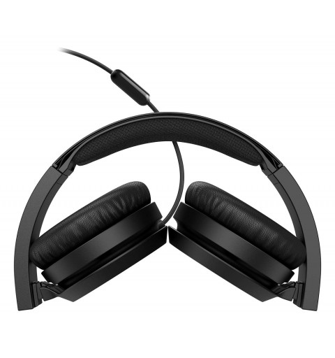 Philips 3000 series TAH4105BK 00 headphones headset Wired Head-band Calls Music Black