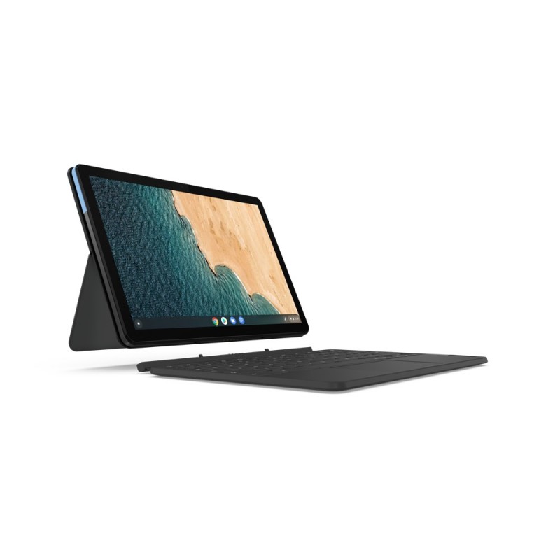 Lenovo IdeaPad Duet Chromebook 64 GB 25,6 cm (10.1") MediaTek 4 GB Wi-Fi 5 (802.11ac) Chrome OS Blu, Grigio