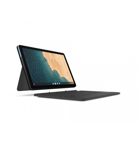 Lenovo IdeaPad Duet Chromebook 64 GB 25,6 cm (10.1") MediaTek 4 GB Wi-Fi 5 (802.11ac) Chrome OS Blu, Grigio