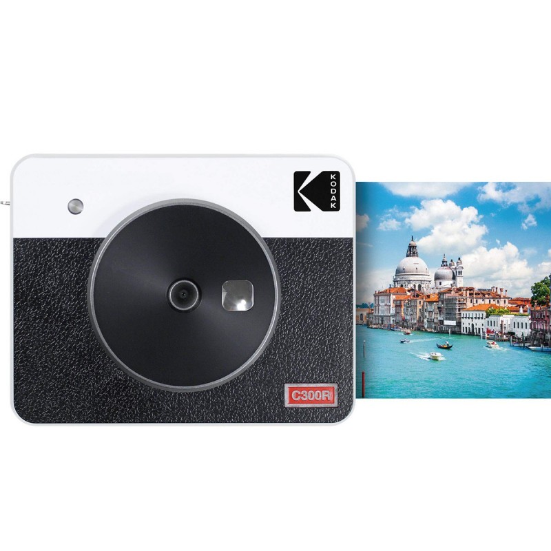Kodak Mini Shot Combo 3 Retro weiss 76,2 x 76,2 mm CMOS Weiß