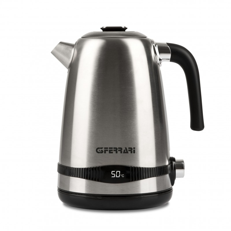 G3 Ferrari G10131 electric kettle 1.7 L 1850 W Black, Metallic