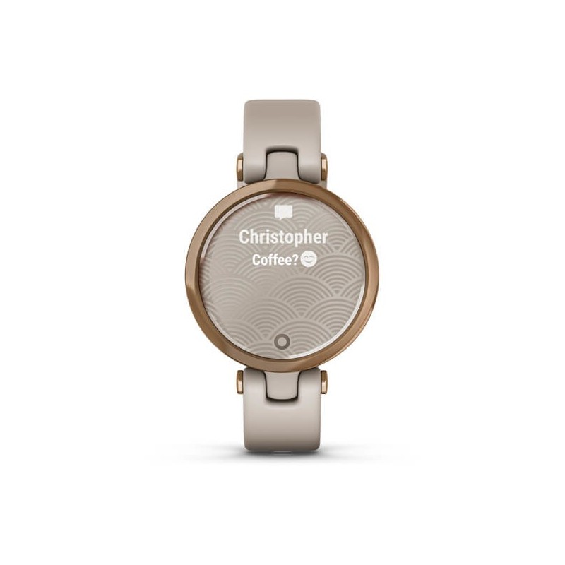 Garmin Lily 34.5 mm LCD Or rose