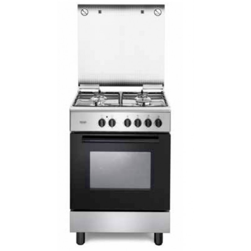 De’Longhi FMX 64 ED Cocina independiente Encimera de gas Acero inoxidable A