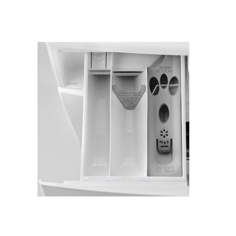 Electrolux EW7F384BI lavatrice Caricamento frontale 8 kg 1400 Giri min D Bianco