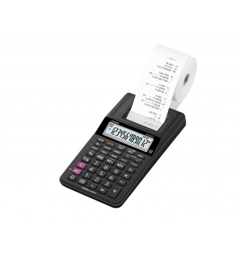 Casio HR-8RCE calcolatrice Desktop Calcolatrice con stampa Nero