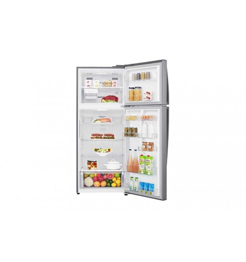 LG GTB574PZHZD fridge-freezer Freestanding 438 L E Platinum, Silver
