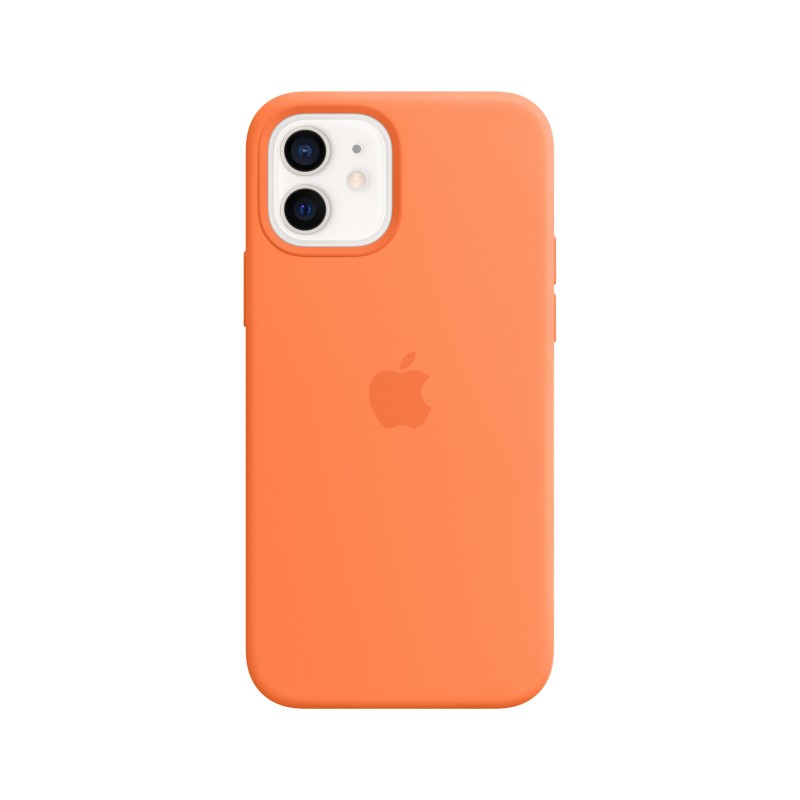 Apple iPhone 12 | 12 Pro Silicone Case with MagSafe - Kumquat
