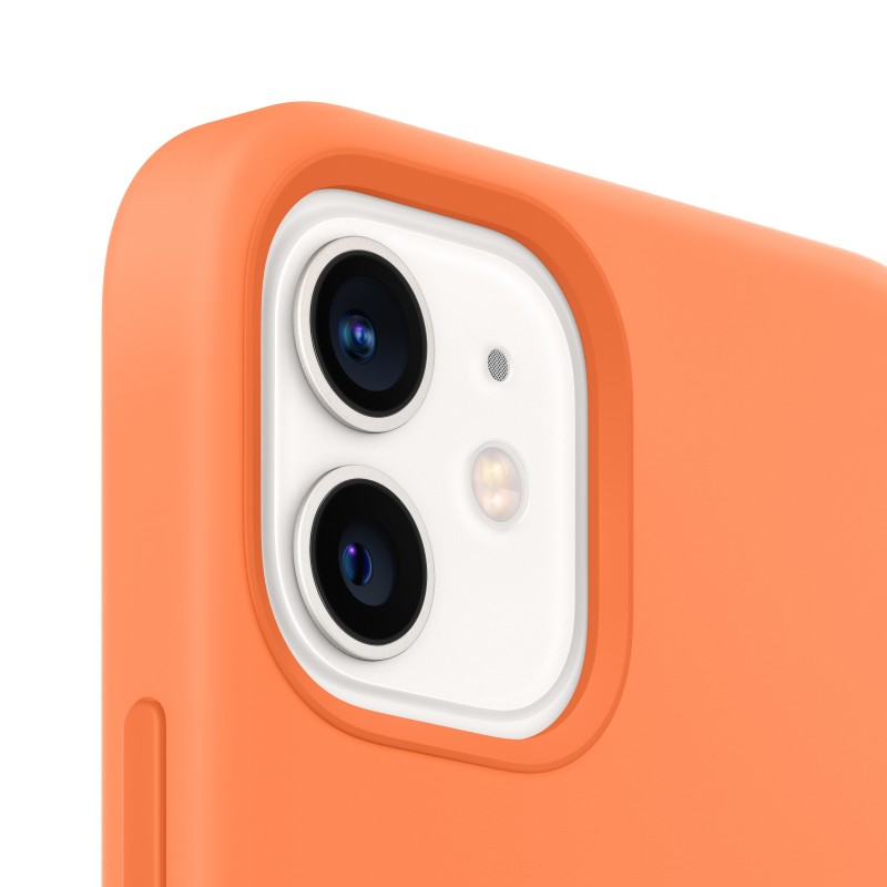 Apple iPhone 12 | 12 Pro Silicone Case with MagSafe - Kumquat