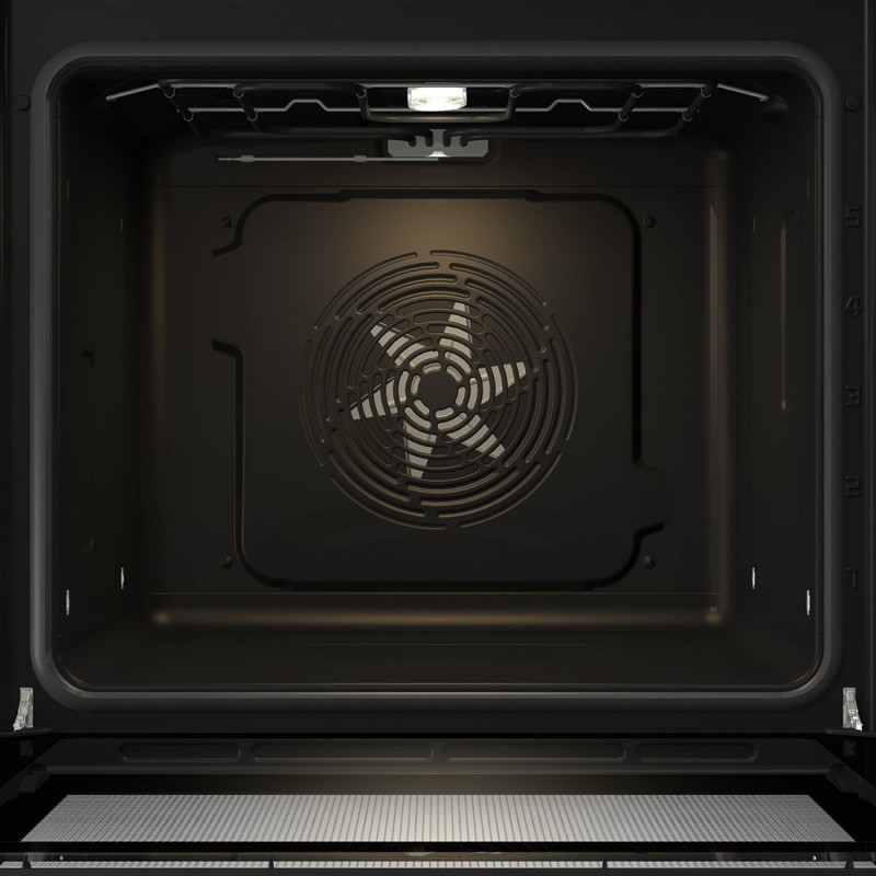Hisense BI61111AX oven 77 L 3500 W A Black, Grey, Stainless steel