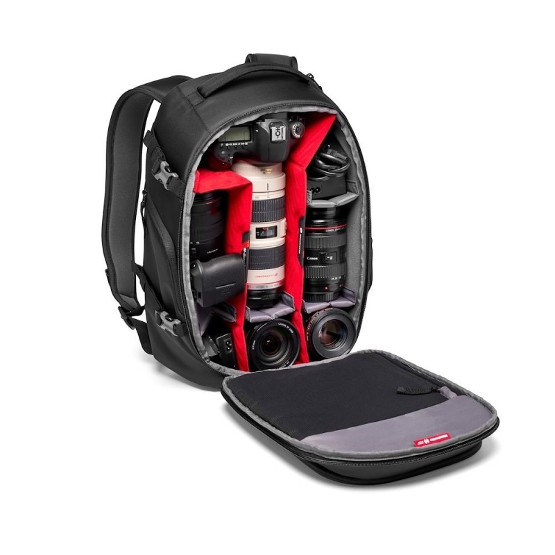 Manfrotto MB MA3-BP-GM estuche para cámara fotográfica Mochila Negro