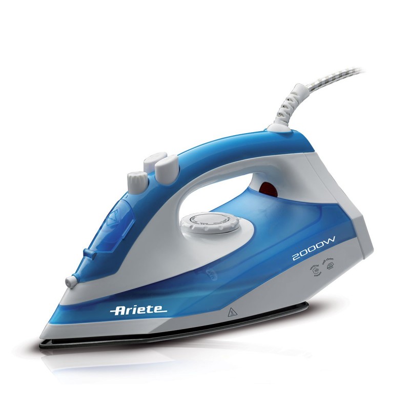 Ariete 6234 Dry & Steam iron Teflon soleplate 2000 W Blue, White