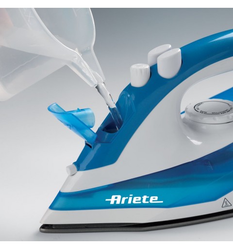 Ariete 6234 Dry & Steam iron Teflon soleplate 2000 W Blue, White