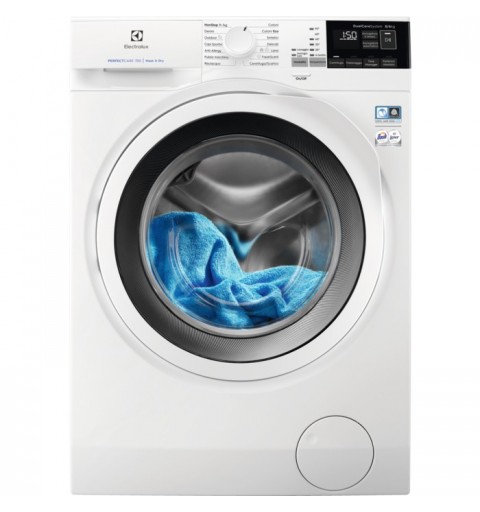 Electrolux PerfectCare 700 machine à laver avec sèche linge Autoportante Charge avant Blanc E