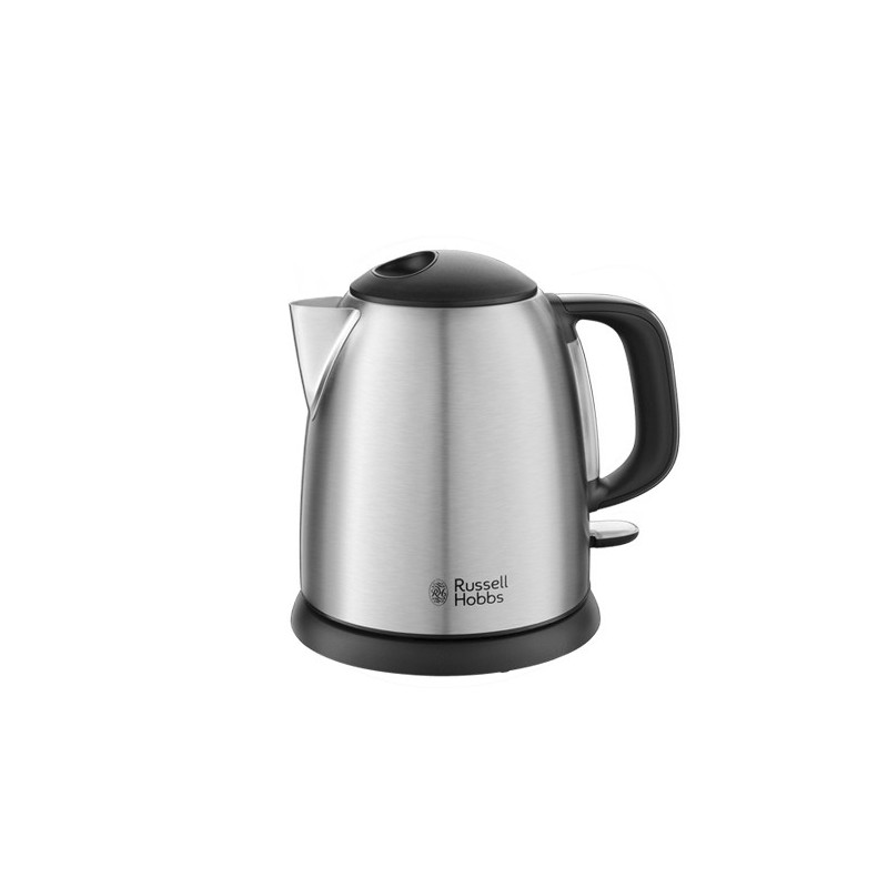 Russell Hobbs 24991-70 bollitore elettrico 1 L 2400 W Nero, Acciaio inossidabile