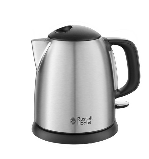 Russell Hobbs 24991-70 bouilloire 1 L 2400 W Noir, Acier inoxydable