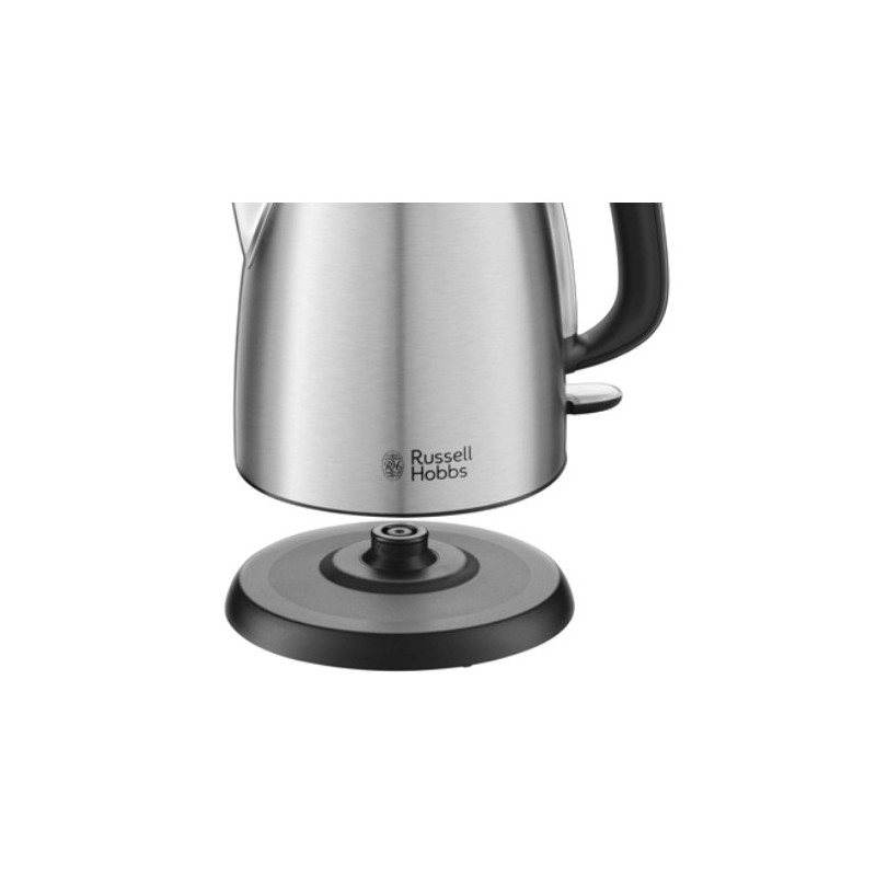 Russell Hobbs 24991-70 bouilloire 1 L 2400 W Noir, Acier inoxydable