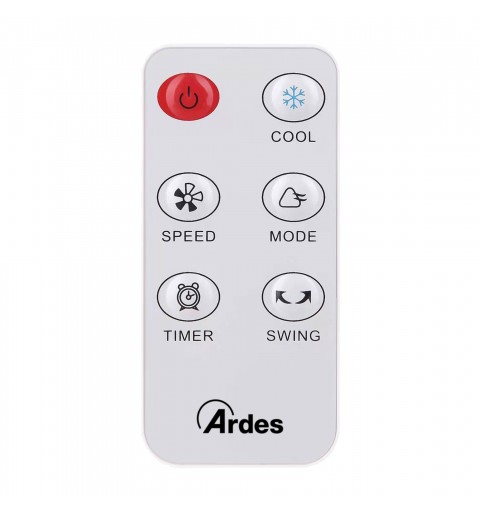 Ardes AR5R06D refroidisseur évaporatifs Refroidisseur d'air évaporatif portable