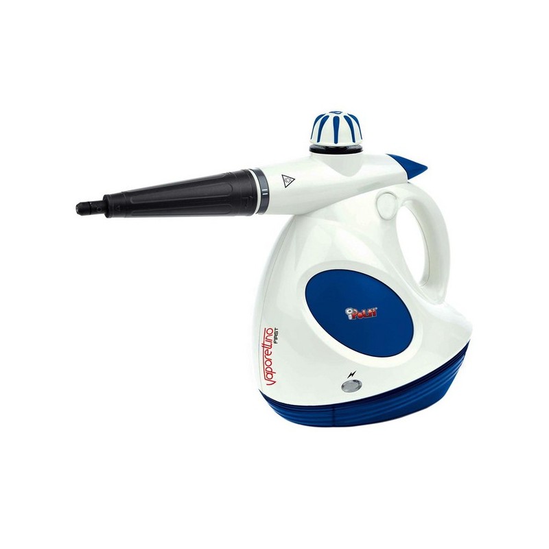 Polti Vaporetto First Pulitore a vapore portatile 0,2 L 1000 W Blu, Bianco